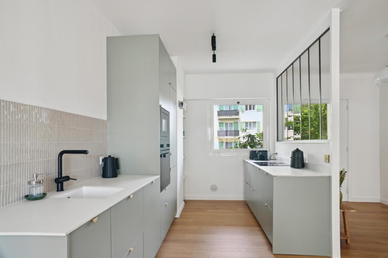 Designer Flat, Luxurious, Close From Palais, Terrasse, Private Garage, Air Conditoning Cannes Exterior photo
