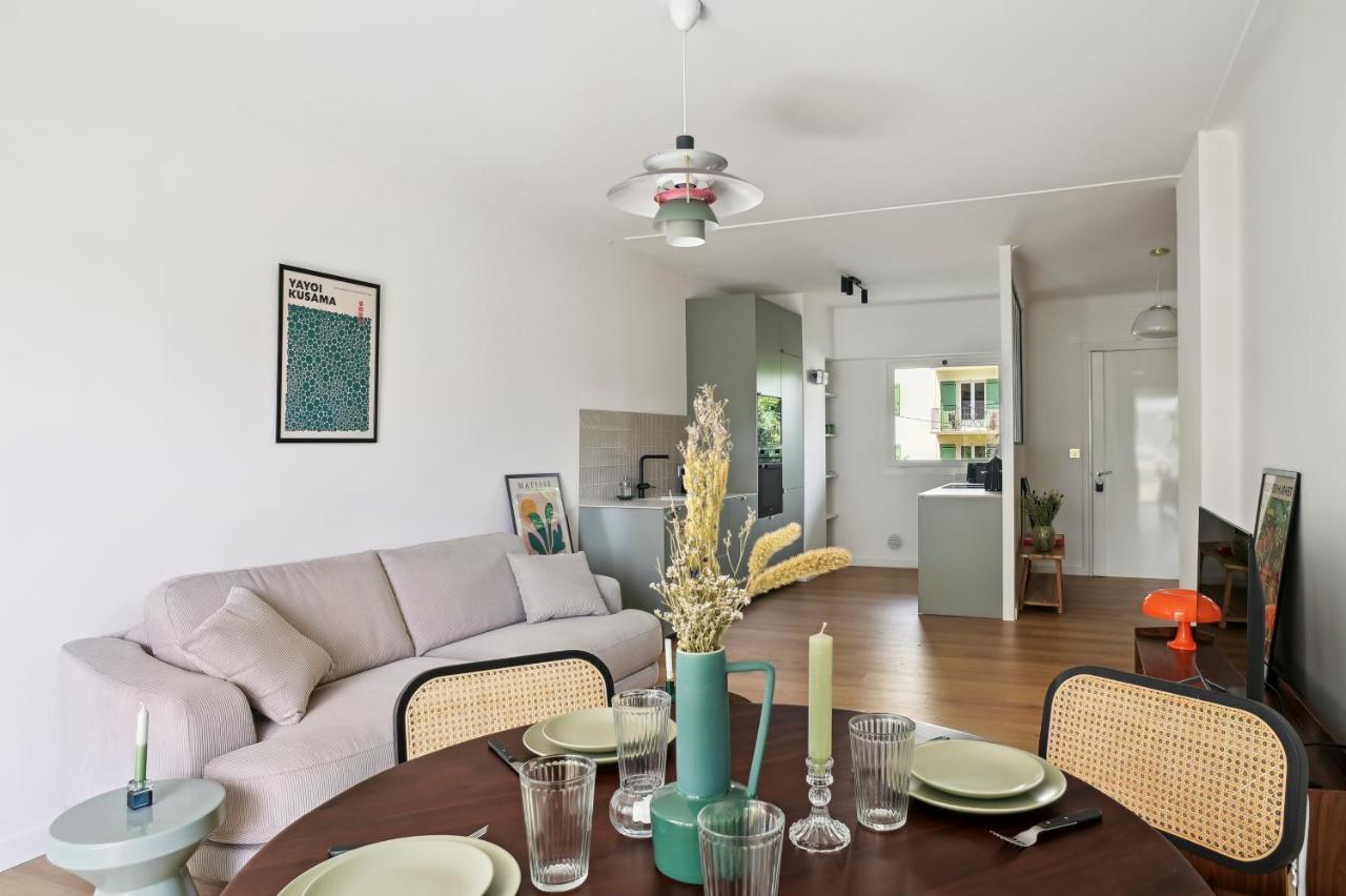 Designer Flat, Luxurious, Close From Palais, Terrasse, Private Garage, Air Conditoning Cannes Exterior photo