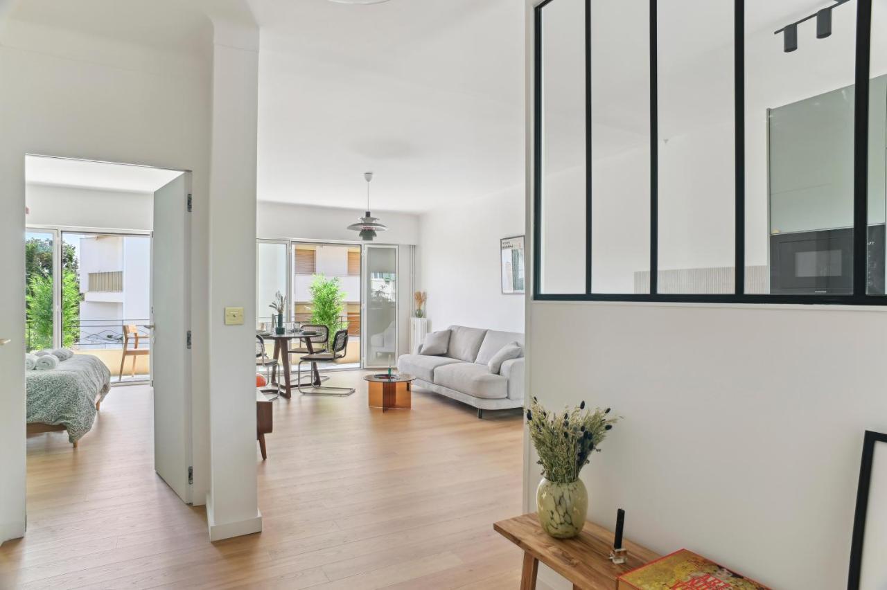 Designer Flat, Luxurious, Close From Palais, Terrasse, Private Garage, Air Conditoning Cannes Exterior photo