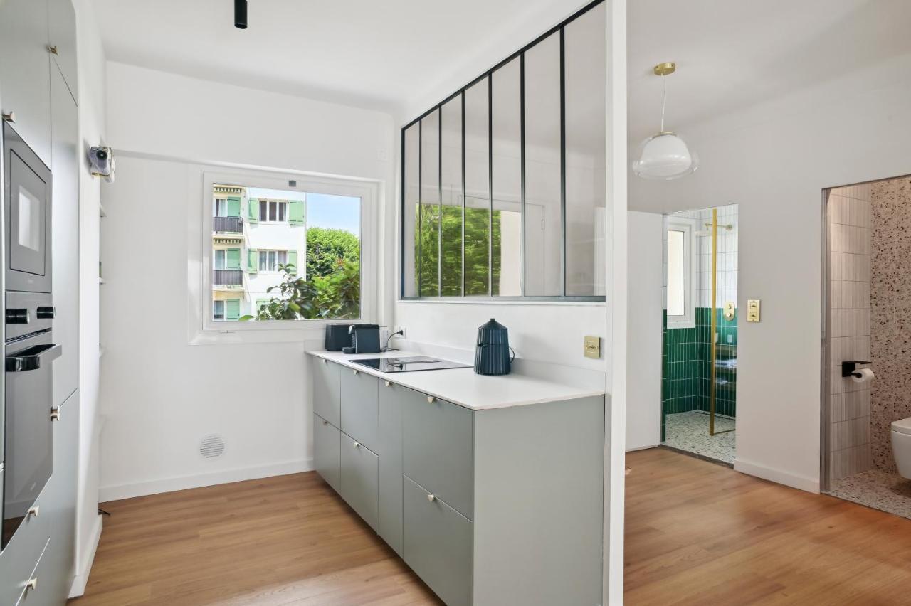 Designer Flat, Luxurious, Close From Palais, Terrasse, Private Garage, Air Conditoning Cannes Exterior photo